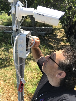 Costanzo Giamminelli installazione videosorveglianza